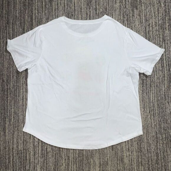 The Simpsons Women's 2XL XXL Overachiever Lisa Simpson White Tshirt Top - Picture 3 of 3